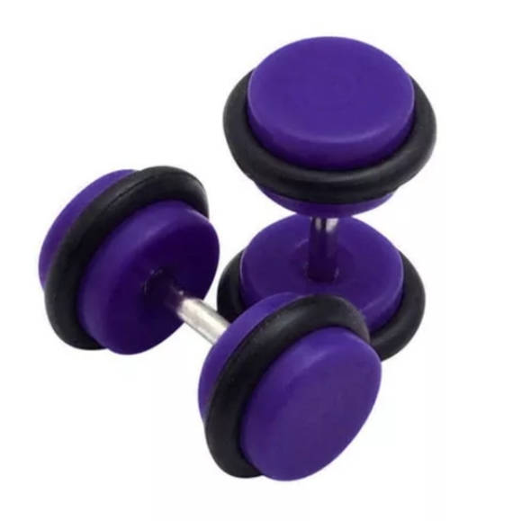 THREE - Spencer’s Fake Gauges (Purple, Yellow, & Teal) - Picture 3 of 12